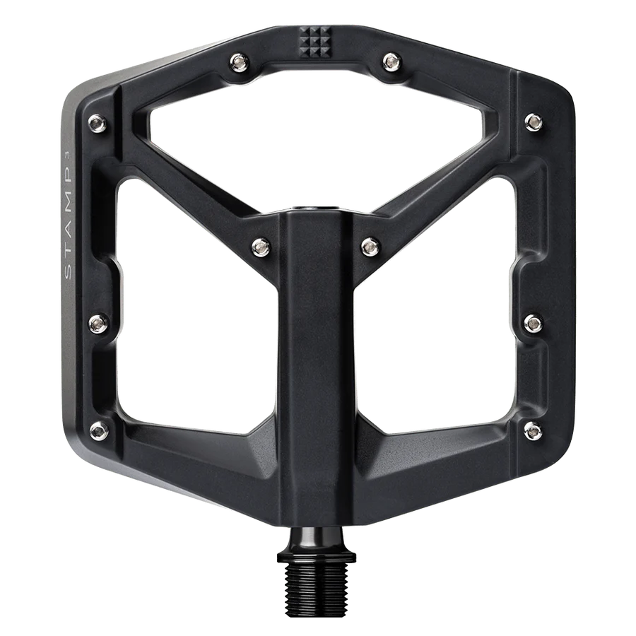 NEW Crank Brothers Stamp 3 Pedals - Platform, Magnesium, 9/16", Black, Large - Around the Cycle