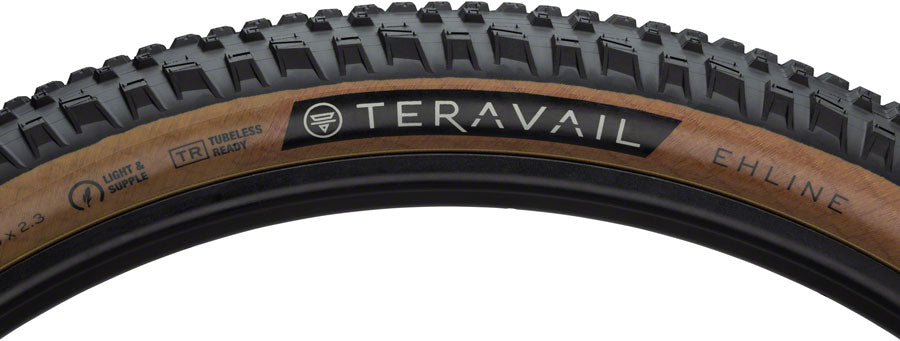 NEW Teravail Ehline Tire - 27.5 x 2.3, Tubeless, Folding, Tan, Light and Supple