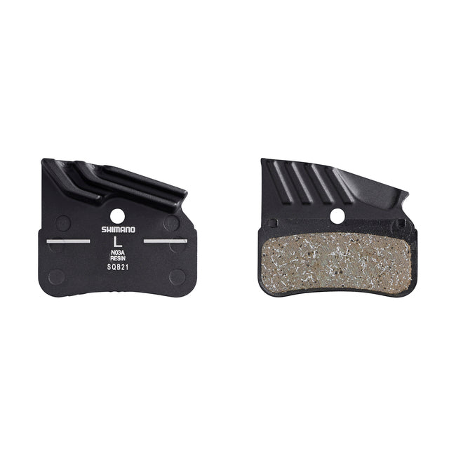 NEW Shimano N03A-RF Resin Disc Brake Pad w/ Fin & Spring, XTR M9100, M9120