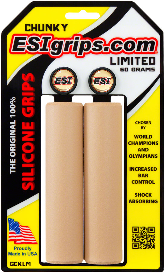 NEW ESI Chunky Grips - Tan - Around the Cycle