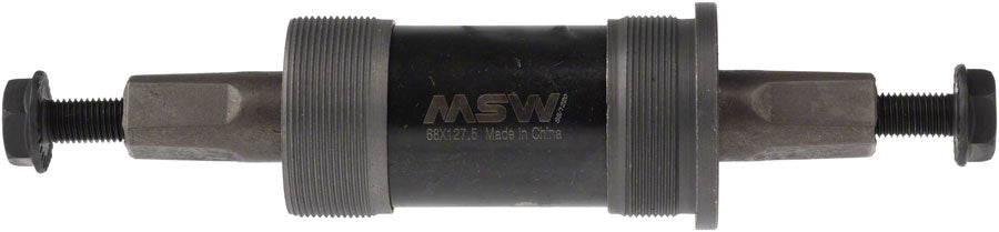 NEW MSW ST100 Bottom Bracket - English, 68 x 127.5mm, Square Taper JIS