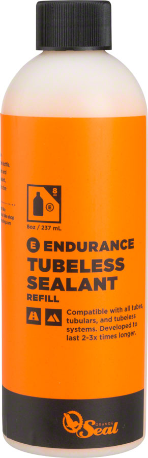 NEW Orange Seal Endurance Tubeless Tire Sealant Refill - 8oz