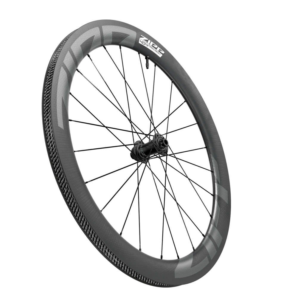 NEW Zipp 404 Firecrest Carbon Front Wheel - 700, 12 X 100mm, Center-Lock, Tubeless, Black, A1