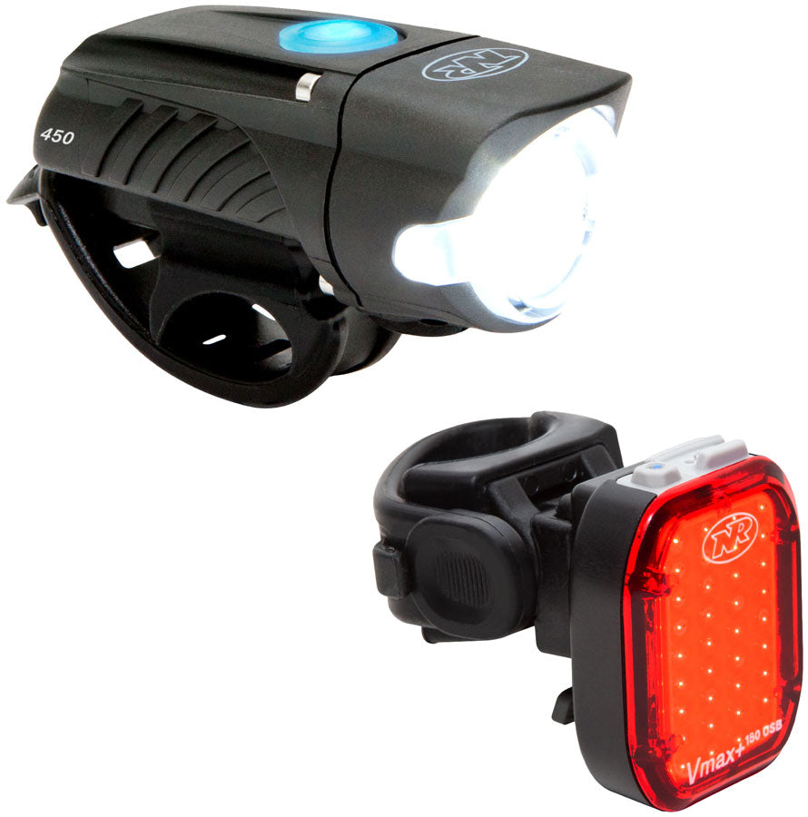 NEW NiteRider Swift 450/Vmax Headlight/Taillight Set - Around the Cycle