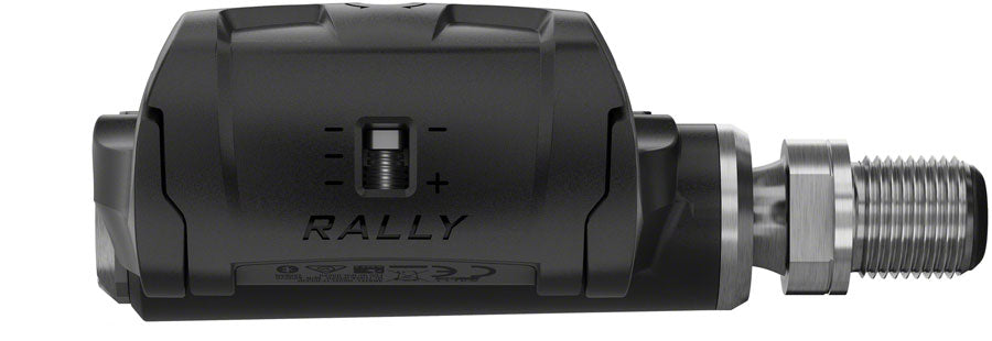 NEW Garmin Rally RS200 Power Meter Pedals - Single Sided Clipless, Composite, 9/16", Black, Pair, Dual-Sensing, Shimano SPD-SL