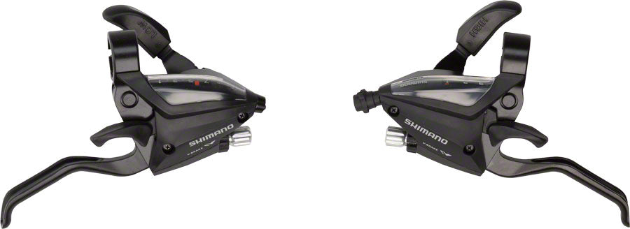NEW Shimano ST-EF500 3 x 7-Speed Brake/Shift Lever Set Black - Around the Cycle