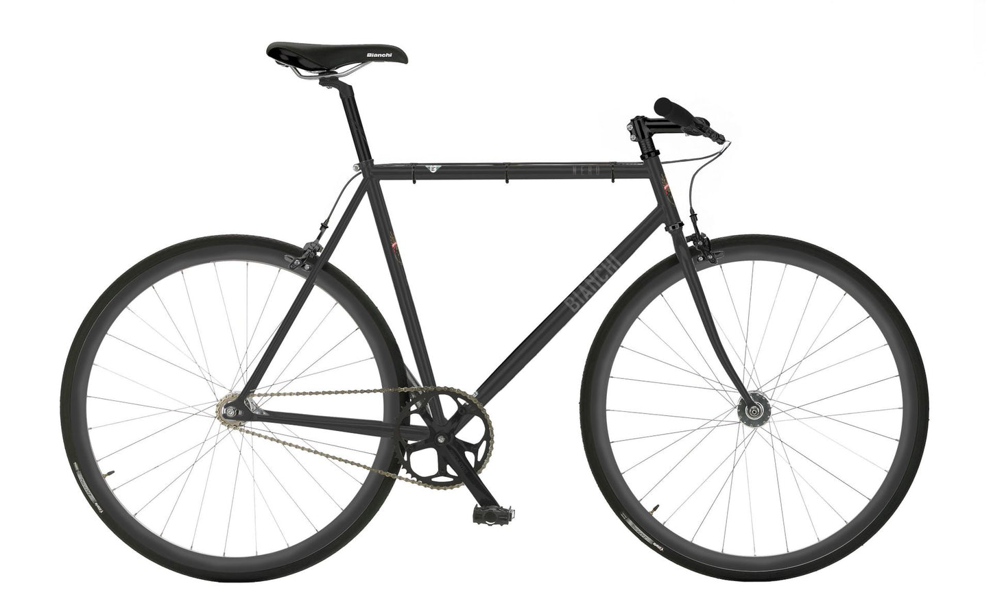 NEW Bianchi Pista Nero Single Speed Track Bike 49cm Black