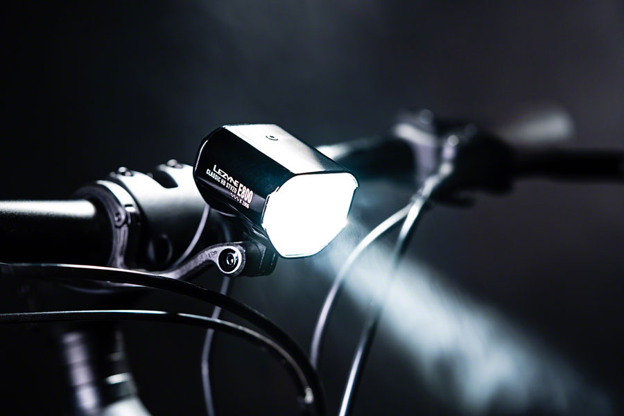 NEW Lezyne Classic E800 Ebike Headlight - Handlebar/Fork Mount, STVZO, 800 Lumen, Black