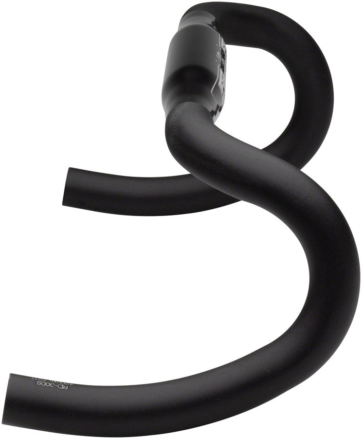 NEW Full Speed Ahead FSA Omega Compact Drop Handlebar - Aluminum, 31.8mm, 44cm, Black - Around the Cycle