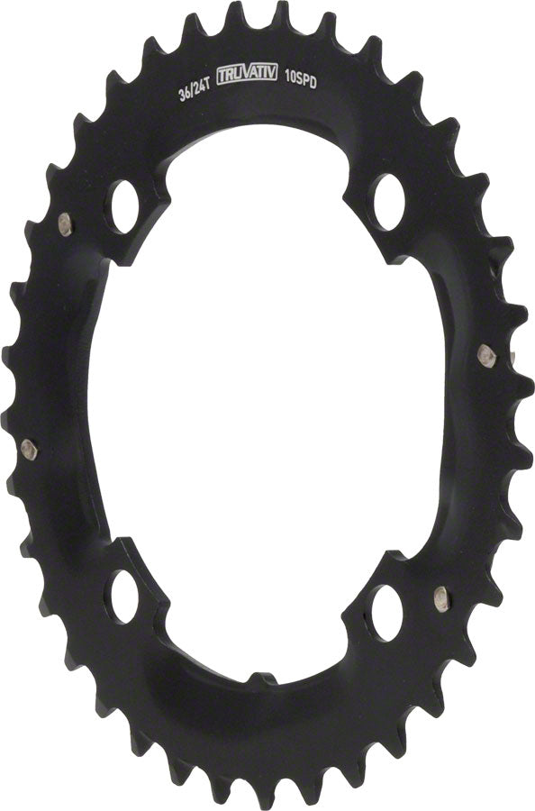 NEW SRAM/Truvativ X0 X9 38T 104mm 10-Speed Chainring, Use with 24T - Around the Cycle
