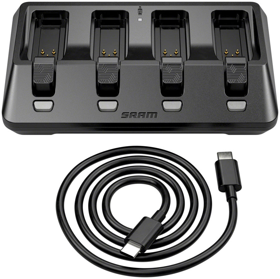 NEW SRAM eTap AXS 4-Port Battery Charger and Cord