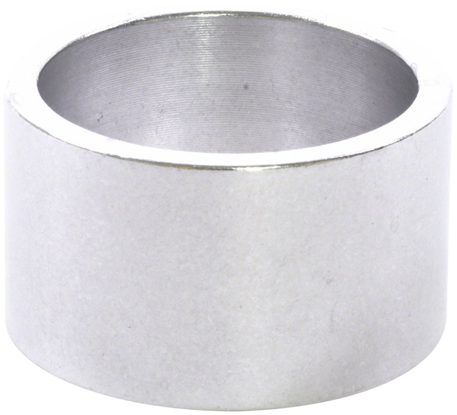 NEW Wheels Manufacturing Aluminum Headset Spacer - 1-1/8", 20mm, Silver, 1-each - Around the Cycle