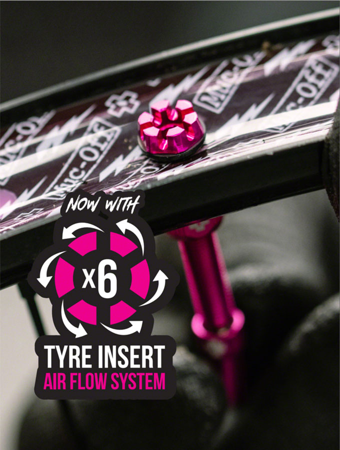 NEW Muc-Off V2 Tubeless Valve Kit - Black 60mm Pair - Around the Cycle