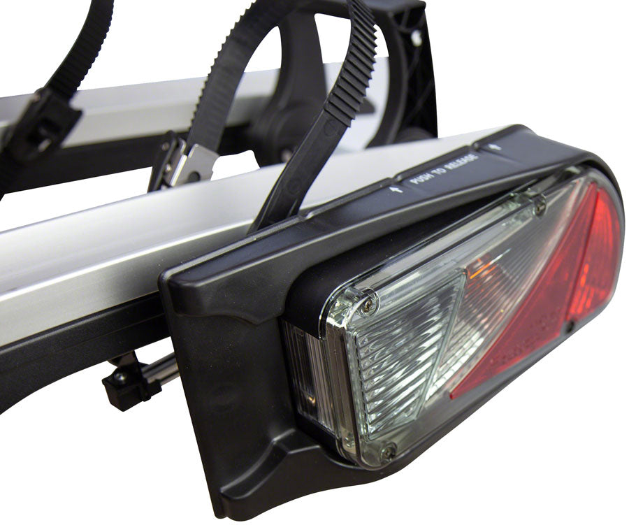 NEW Saris Door County Hitch Rack With Electric Lift - 2 Receiver 7-Pin Wire Plug 2-Bike