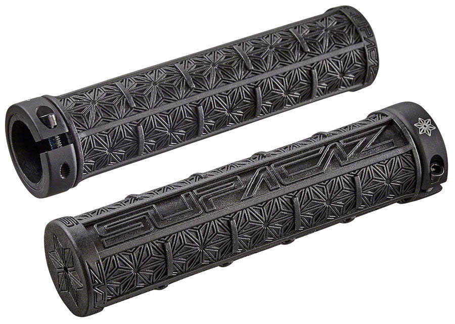 NEW Supacaz, Grizips Classic, Grips, 135mm, Black, Pair