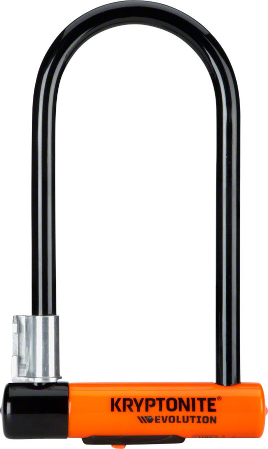 NEW Kryptonite Evolution Series U-Lock - 4 x 9", Keyed, Black, Includes bracket