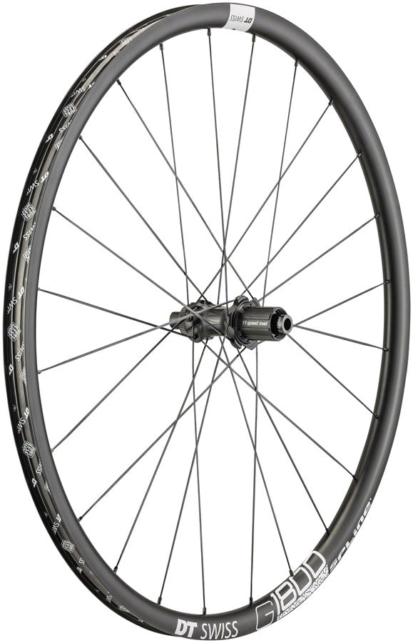 NEW DT Swiss G 1800 Rear Wheel - 700, 12 x 142mm, Center-Lock, HG 11, Black - Around the Cycle
