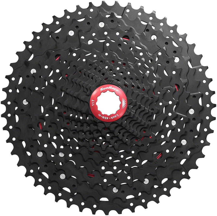 NEW SunRace MZ 12-Speed Cassette CSMZ903 12-Speed, 11-51t, Black Chrome
