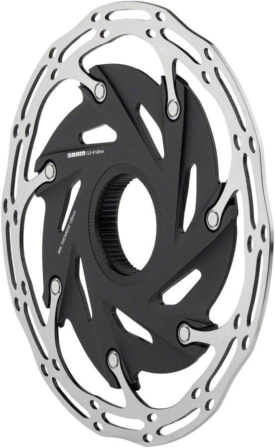 NEW SRAM CenterLine XR Disc Brake Rotor - 140mm, Center Lock, Silver/Black