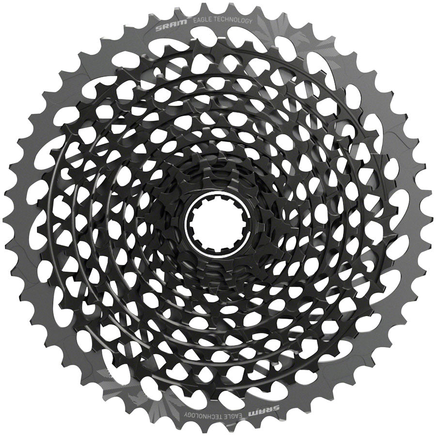 NEW SRAM X01 Eagle AXS XG-1295 12-Speed Cassette 10-50t, Polar Grey, For XD Driver Body - Around the Cycle