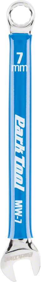 NEW Park Tool MW-7 Metric Wrench, 7mm, Blue/Chrome