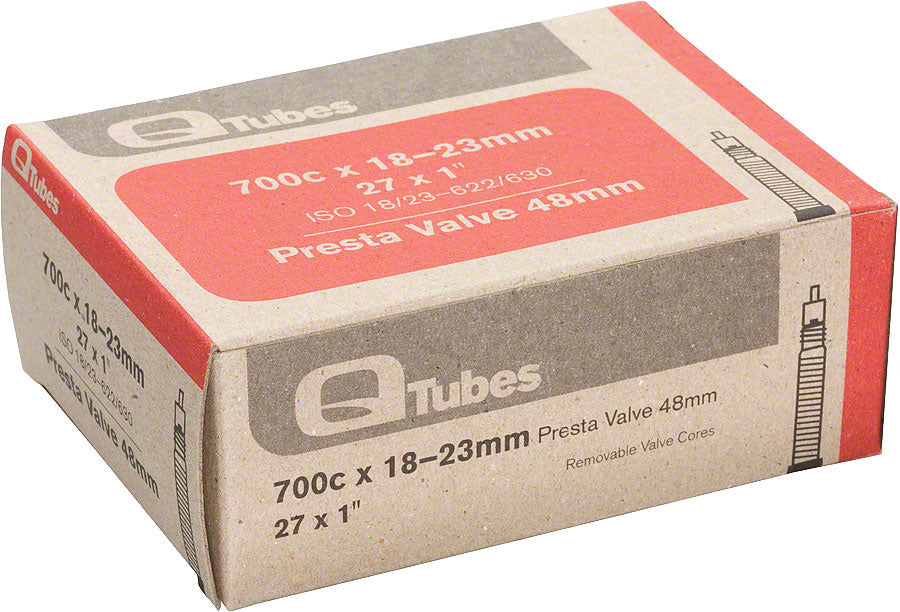 NEW Q-Tubes Presta Valve Tube TU6874 | 700c x 18-23mm | 48mm