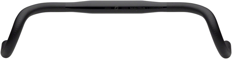 NEW Salsa Cowchipper Deluxe Bar Drop Handlebar Salsa Cowchipper Deluxe Drop Handlebar - Aluminum, 31.8mm, 44cm, Black
