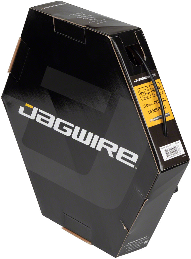 NEW Jagwire 5mm Sport Brake Housing with Slick-Lube Liner 50M File Box, Black - Around the Cycle