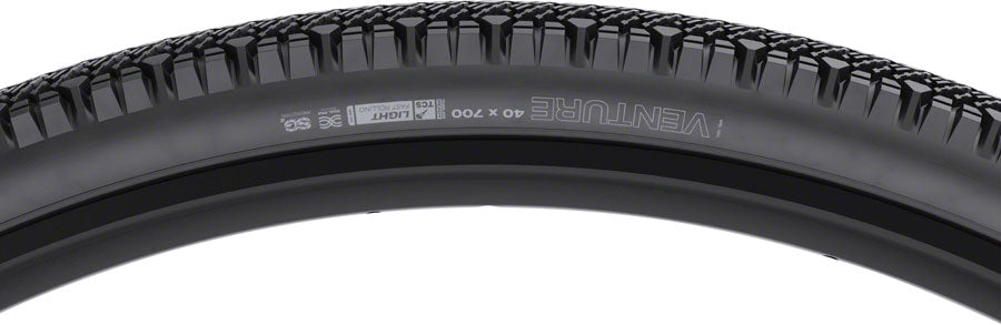 NEW WTB Venture Tire - 700 x 40, TCS Tubeless, Folding, Black, Light, Fast Rolling, SG2