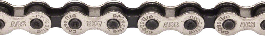 NEW ACS Crossfire Chain, 1/8" Silver / Black