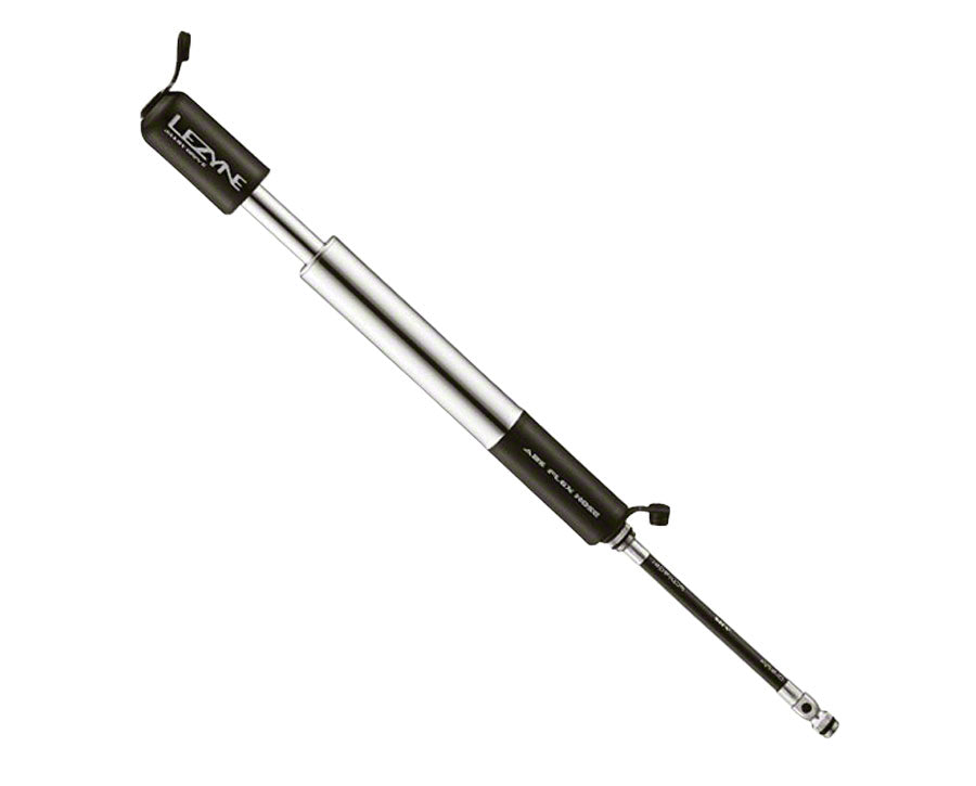 NEW Lezyne ABS Alloy Drive Frame Pump, Small: Black/Polished Silver