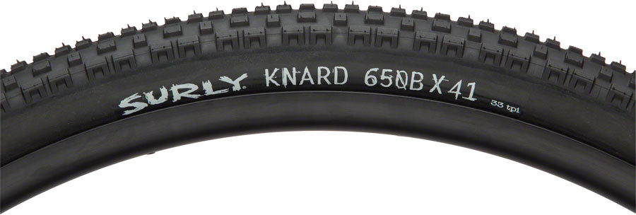 NEW Surly Knard Tire Surly Knard Tire - 650b x 41, Clincher, Folding, Black, 33tpi