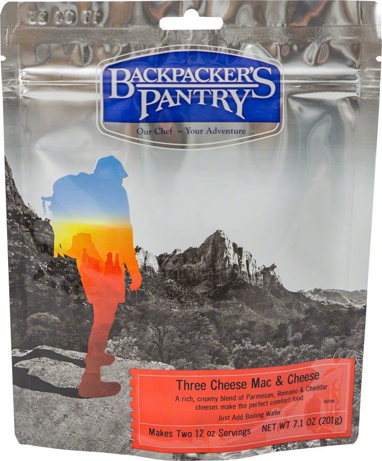 NEW Backpacker's Pantry Three Cheese Mac and Cheese: 2 Servings