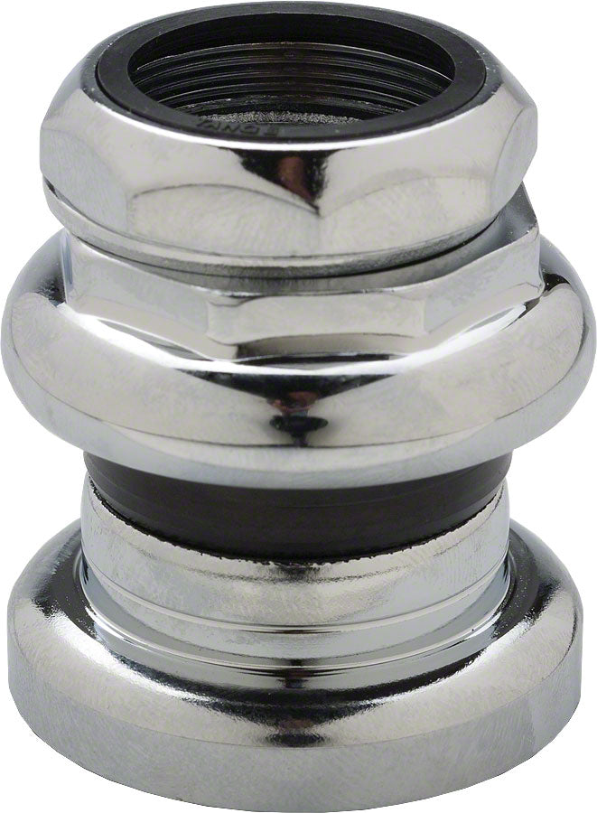 NEW Tange Passage New 1" Threaded Headset: 27.0mm Crown Race Chrome - Around the Cycle
