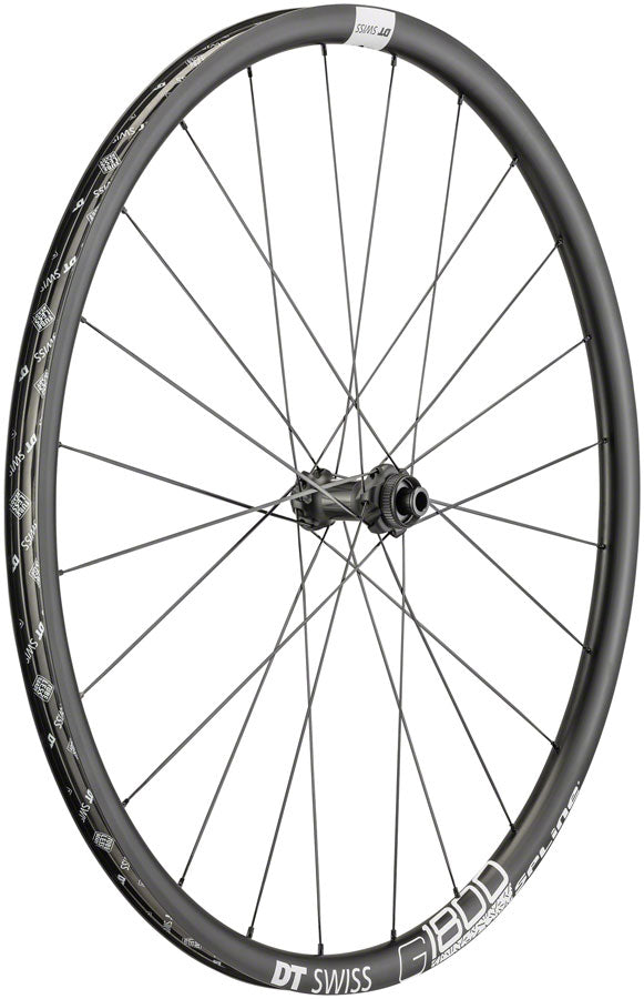 NEW DT Swiss G 1800 Front Wheel - 700, 12/QR x 100mm, Center-Lock, Black - Around the Cycle