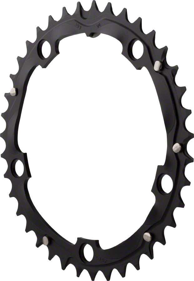NEW SRAM 39T x 130mm BCD Triple Alloy Ring Black - Around the Cycle