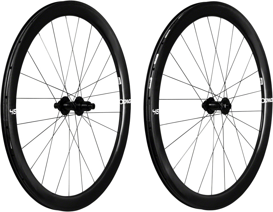 NEW ENVE Composites 45 Foundation Wheelset - 700, 12 x 100/142mm, Center-Lock, XDR, Black