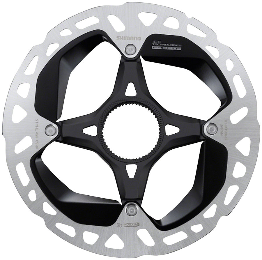 NEW Shimano XTR RT-MT900-S Disc Brake Rotor - 160mm, Center Lock, Silver/Black