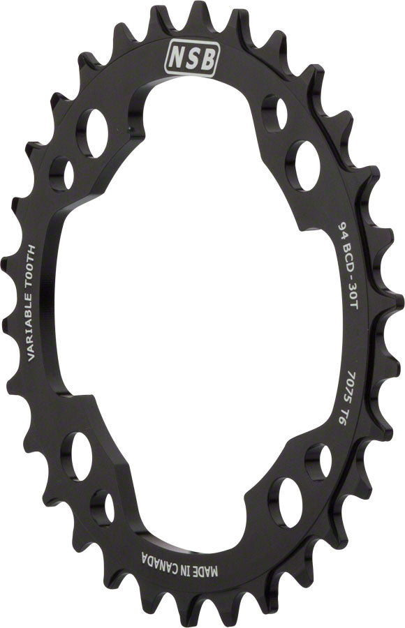 NEW North Shore Billet Variable Tooth Chainring: 28T x 94mm BCD, for SRAM X01 Cranks