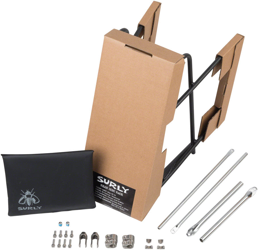 NEW Surly Rear Disc Rack Standard, Black - Around the Cycle