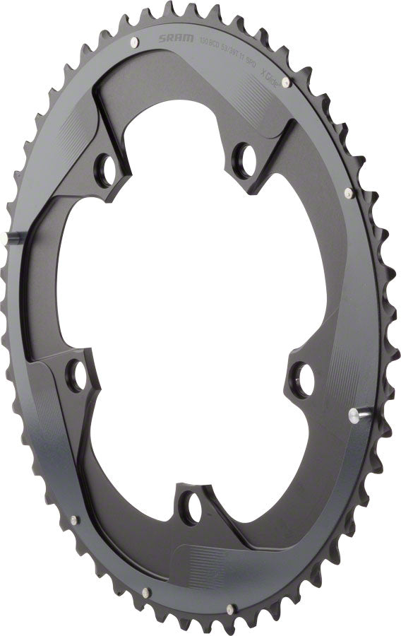 NEW SRAM Force 22 X-Glide Yaw 11-Speed Outer Chainring - 130 BCD, 53t - Around the Cycle