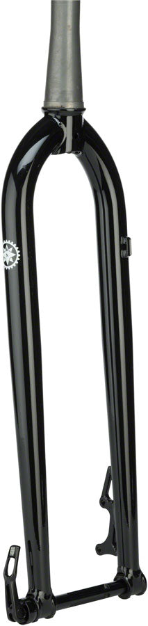 NEW Salsa Cro Moto Grande 29" Rigid Mountain Fork Salsa Cro Moto Grande 29" Fork, 15x100mm, Maxle Included, Tapered, 483mm A-C, Black