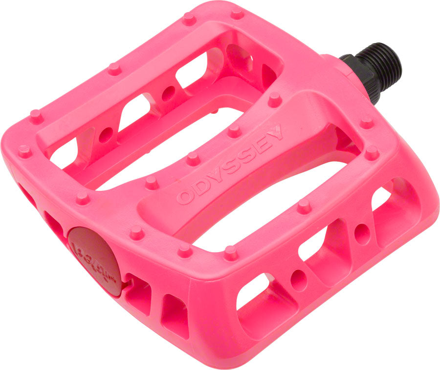 NEW Odyssey Twisted PC 9/16" Pedals Hot Pink - Around the Cycle