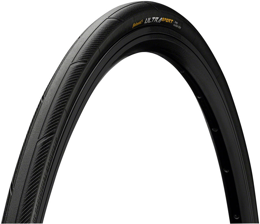 NEW Continental Ultra Sport III Tire - 700 x 25, Clincher, Folding, Black