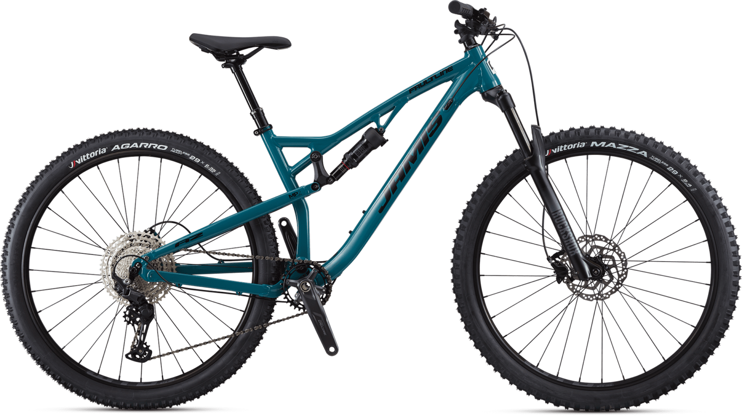 NEW 2022 Jamis Faultline A2 Full Suspension Mountain Bike Riptide