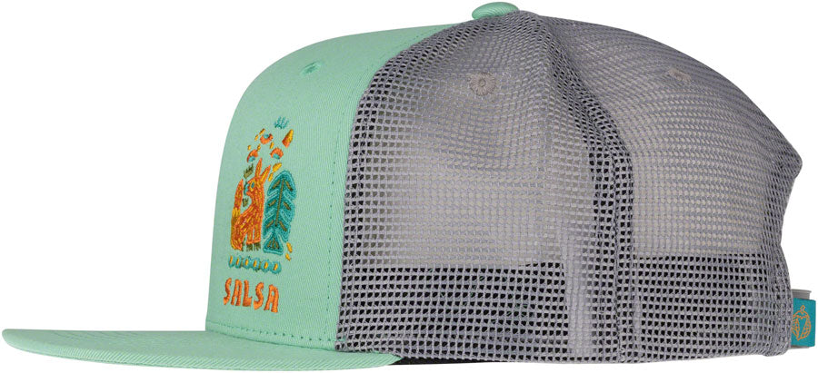 NEW Salsa Planet Wild Hat - Mint, Adjustable