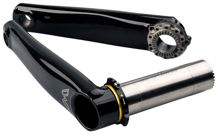 NEW Cane Creek eeWings Mountain Crankset CaneCreek Raven Titanium 175mm, Black