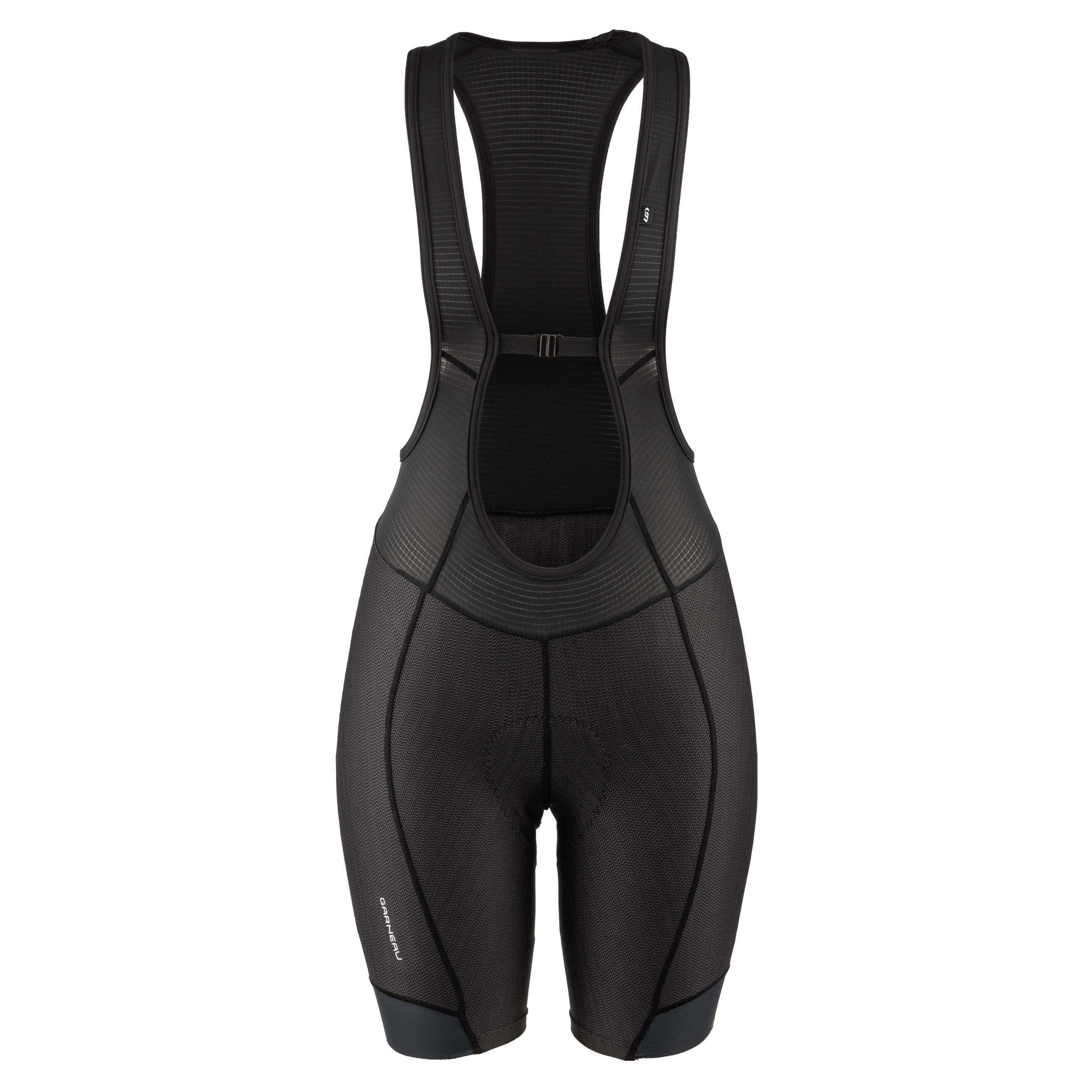 NEW Garneau Fit Sensor Texture Bib Shorts Black Women s