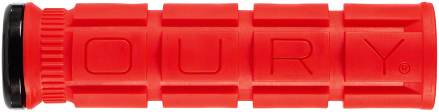 NEW Oury Single-Sided V2 Lock-On Grips - Deja Blue Oury Single-Sided V2 Lock-On Grips - Candy Red