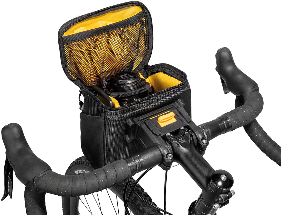 NEW Topeak Compact Handlebar Bag/Fanny Pack - Includes Fixer 8, Black - Around the Cycle